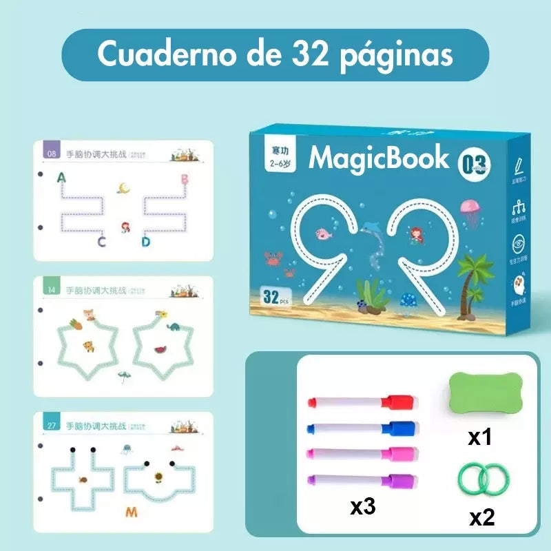 Cuaderno de Desarrollo Infantil MagicBook