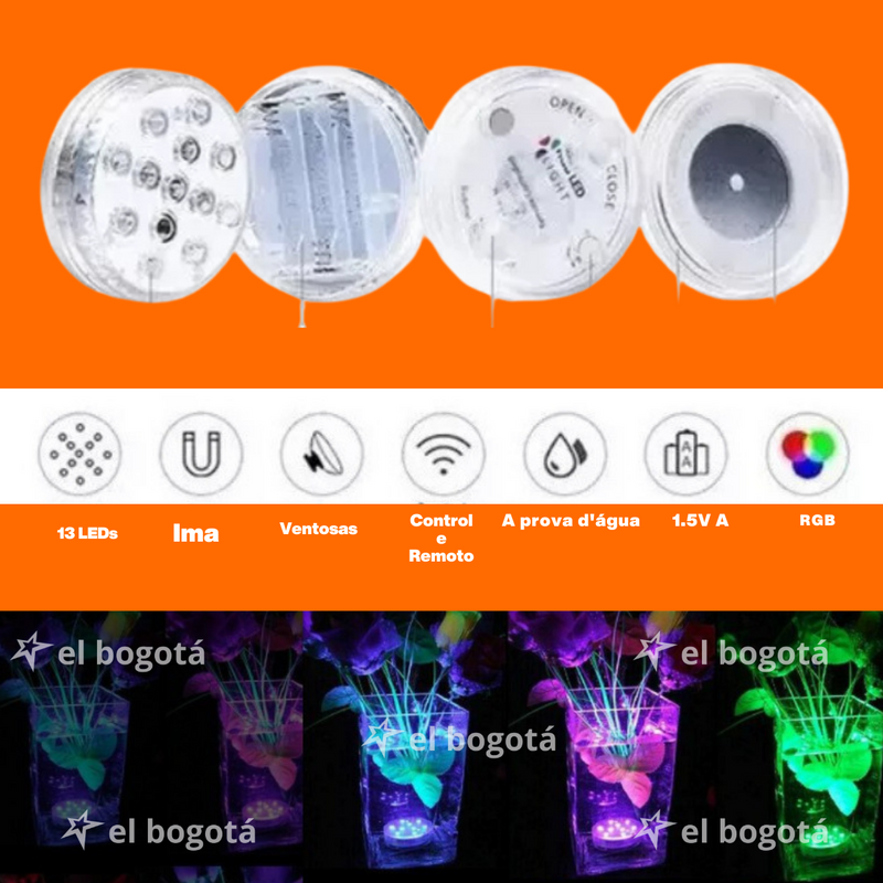 Lámpara Led AquaLumin™ - Haz un cambio inteligente ( COMPRA 1 Y LLEVA 2 )