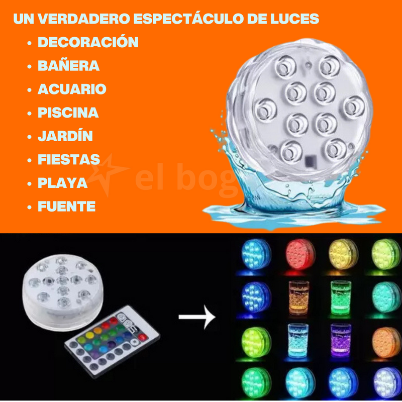 Lámpara Led AquaLumin™ - Haz un cambio inteligente ( COMPRA 1 Y LLEVA 2 )