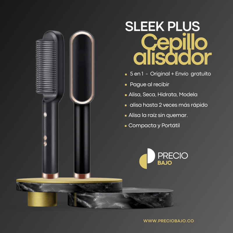 SLEEK PLUS | Cepillo alisador 5 en 1 Original