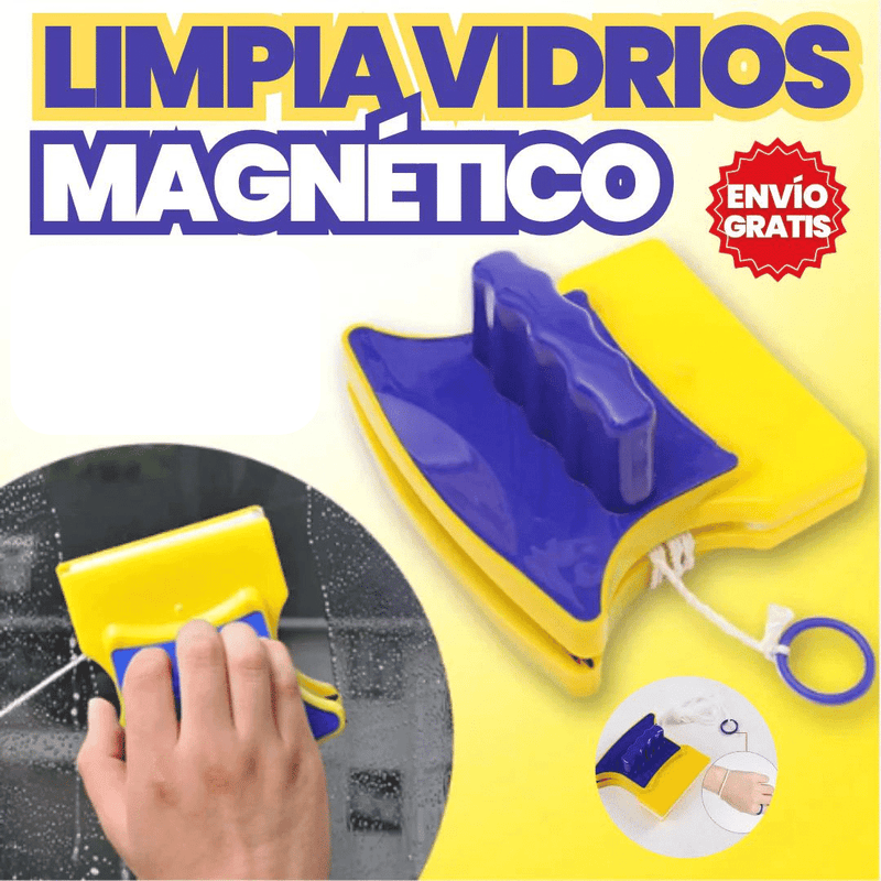 PROMO🔥 LIMPIA VIDRIOS MAGNÉTICO + ENVÍO GRATIS